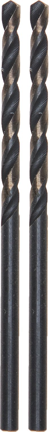 URAGAN 4.4 х 80 мм, 2 шт, Р6М5, сверло по металлу (901-11539-080-4.4-K2)