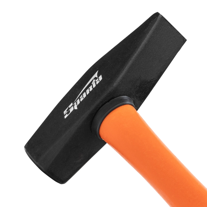 Молоток слесарный, 600 г, фибергласовая обрезиненная рукоятка Sparta (10376)