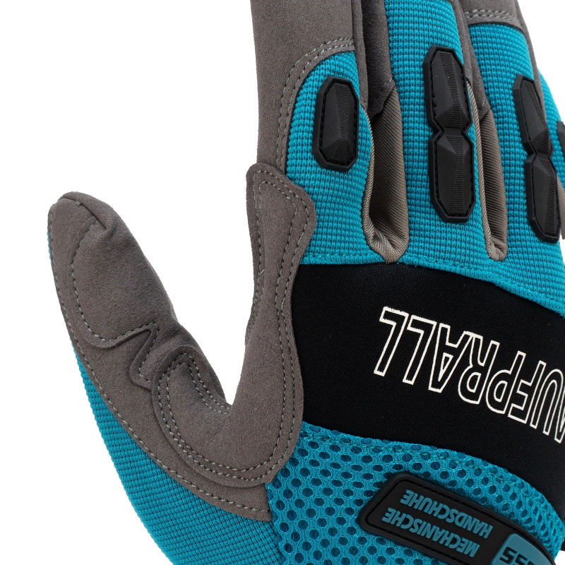 Перчатки универсальные комбинированные, с защитными накладками, STYLISH, размер M (8) Gross (90318)