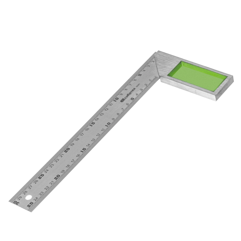 Угольник, 300 мм, металлический Сибртех (32361)