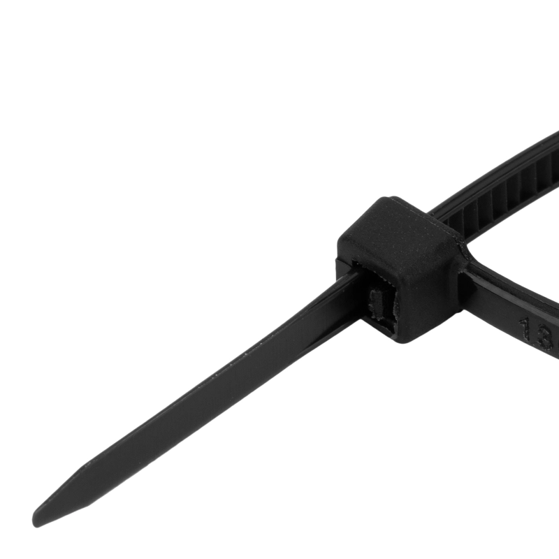 Хомуты, 100 x 2.5 мм, пластиковые, черные, 100 шт Сибртех (45540)