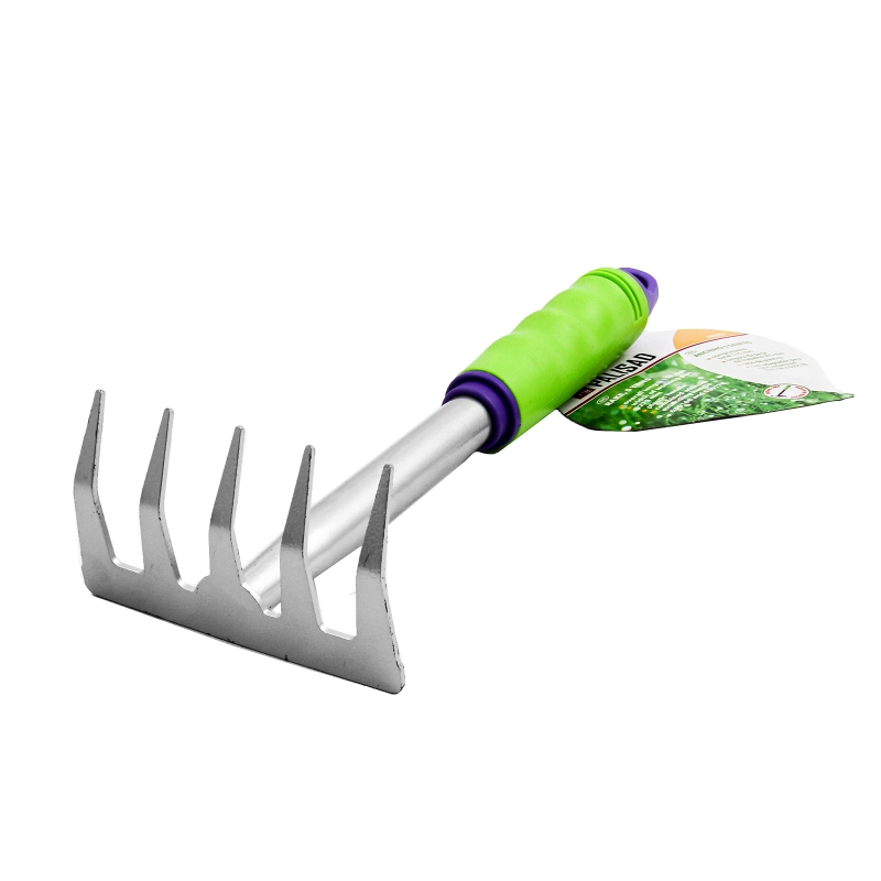 Грабли 5-зубые, 115x280 мм, обрез. рукоятка, может использ. в сборе с ручкой 63016, 63017 Palisad (630038)