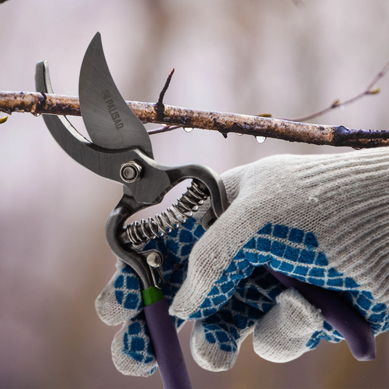 Секатор прямого реза 200 мм, обрезиненные рукоятки, Palisad (60561)