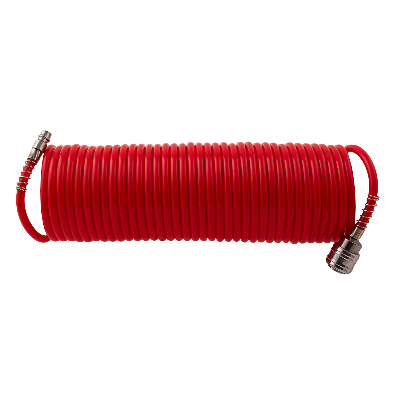 Шланг спиральный воздушный, 10 м, с быстросъемными соединениями Matrix (57004)