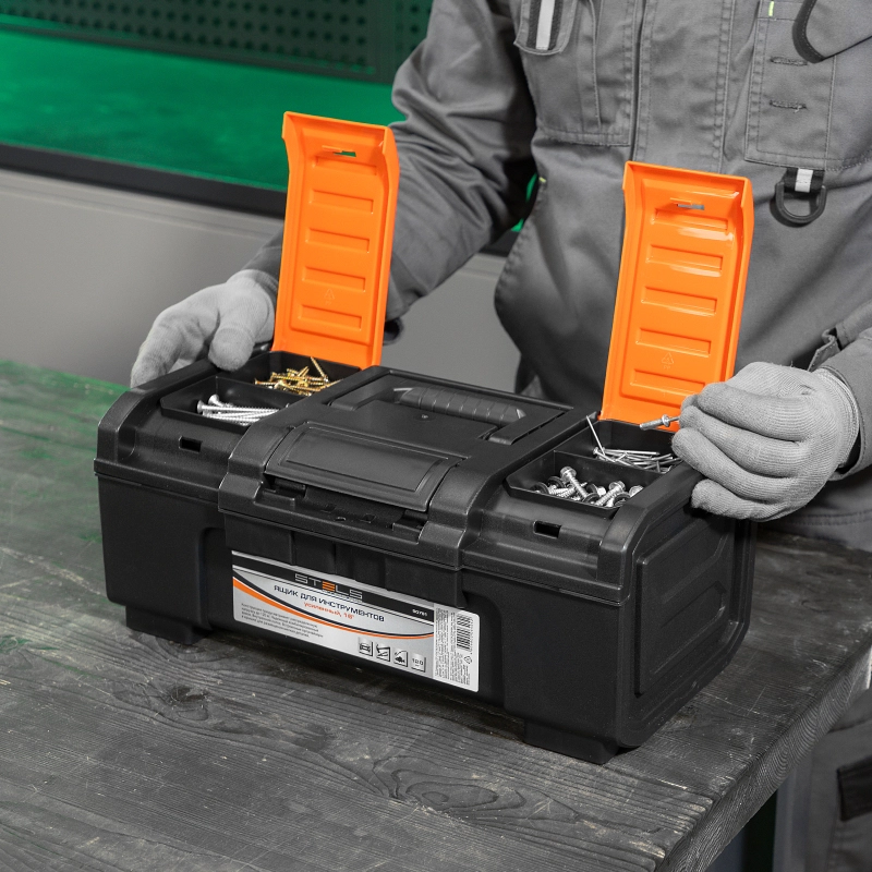 Ящик для инструментов, усиленный 16" Stels (90761)