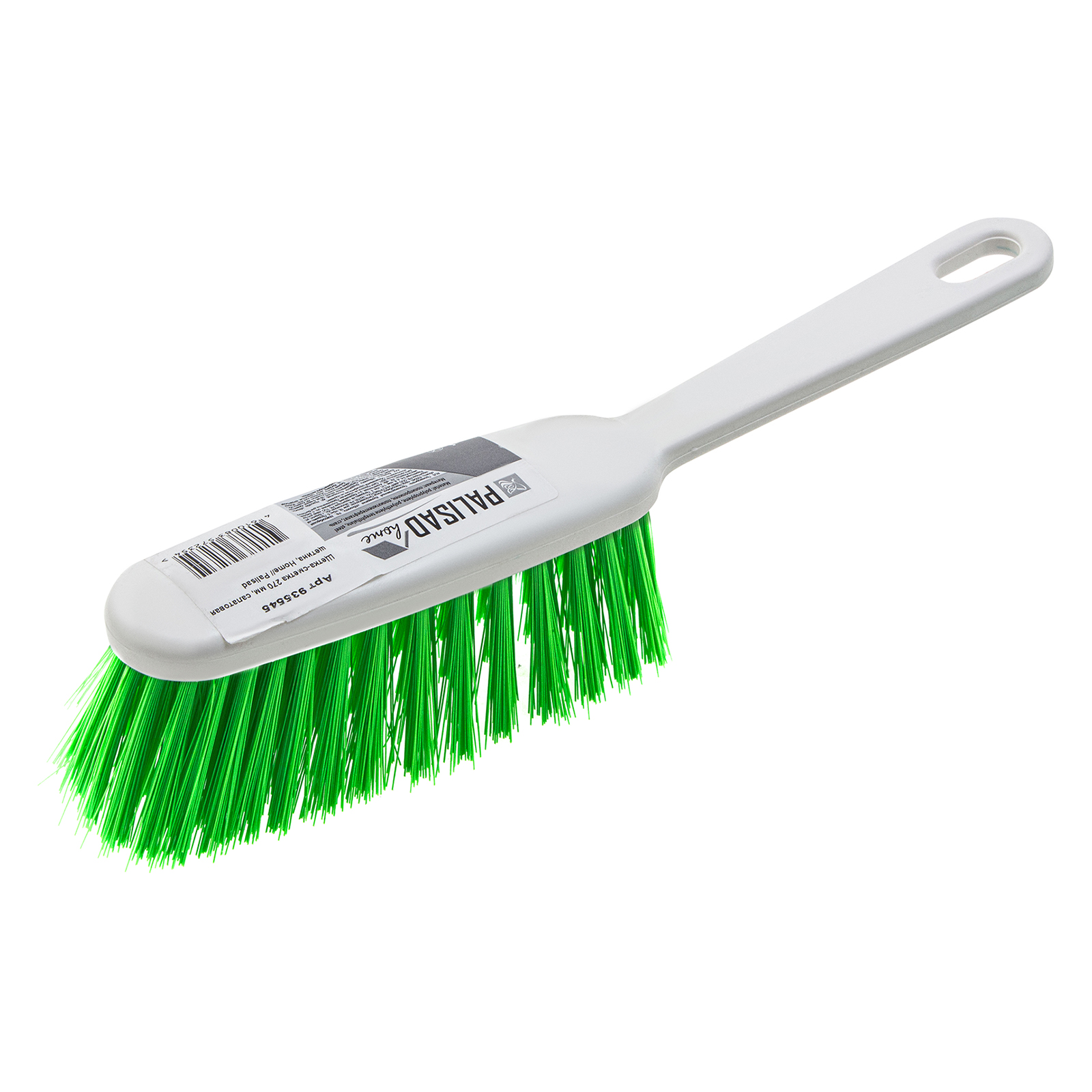 Щетка-сметка 270 мм, салатовая щетина, Home Palisad (935545)