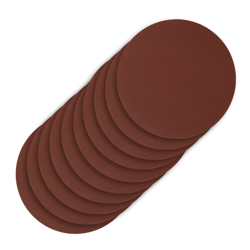 Круг абразивный на ворсовой подложке под "липучку", P 600, 125 мм, 10 шт Сибртех (738767)