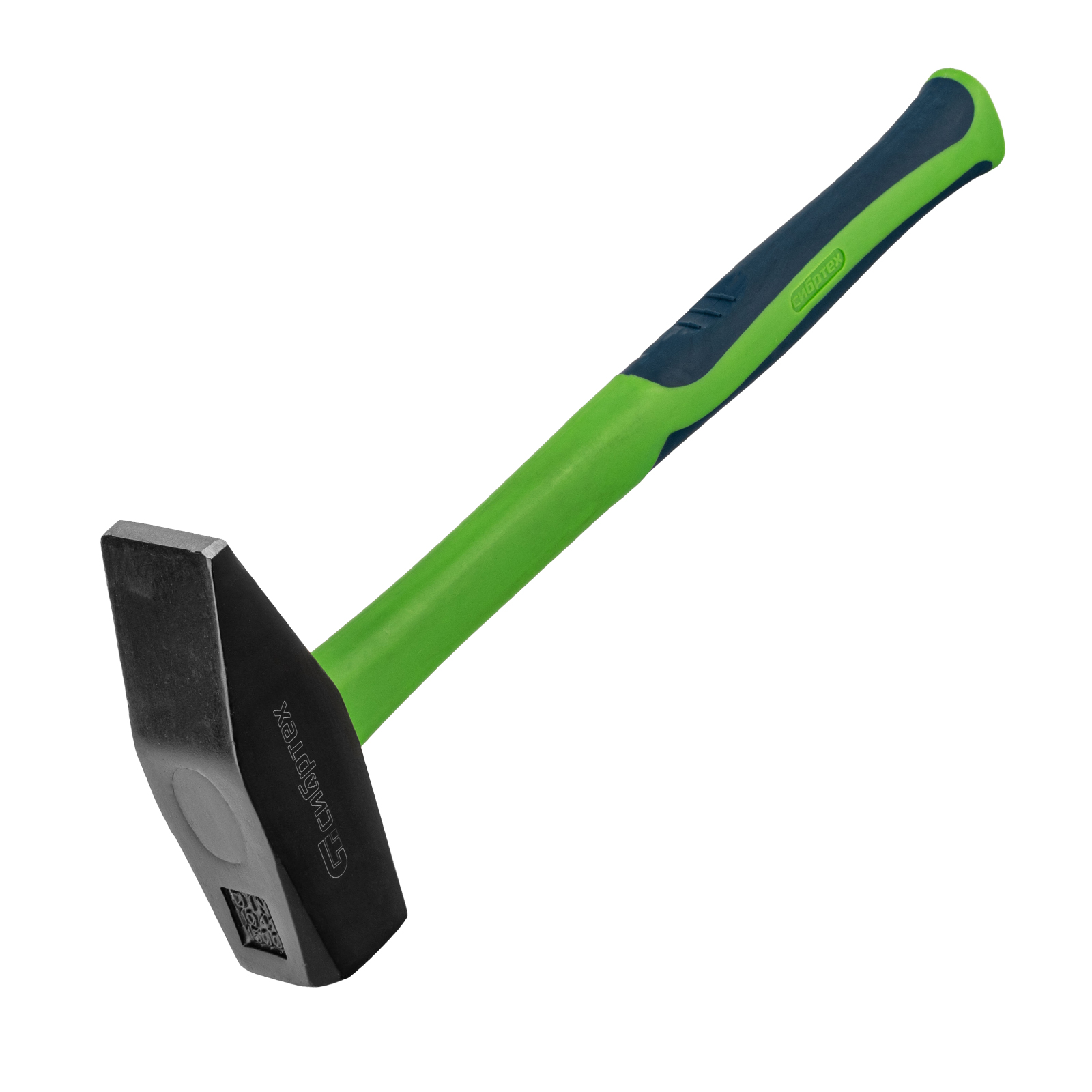 Молоток слесарный, 1500 г, фибергласовая обрезиненная рукоятка Сибртех (10331)