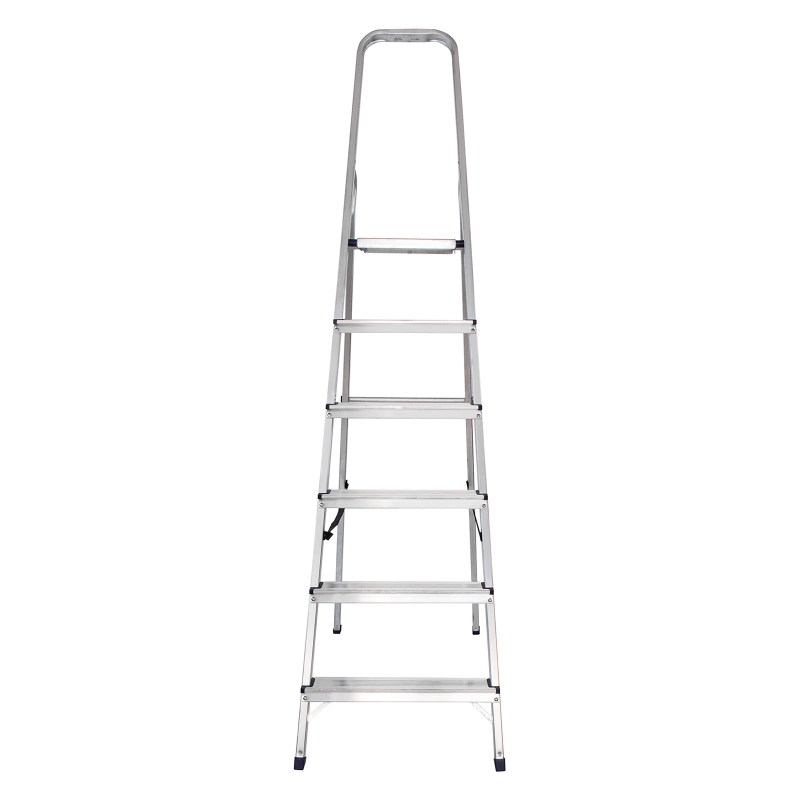 Стремянка усиленная, 6 ступеней, алюминиевая, MTX (9771577)