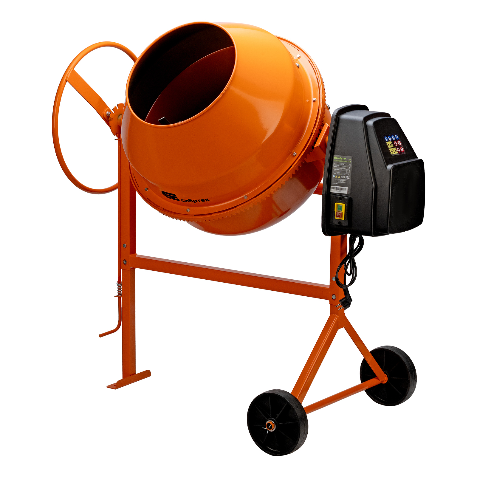 Бетоносмеситель БСЕ-180, 180 л, 700 Вт Сибртех (95479)