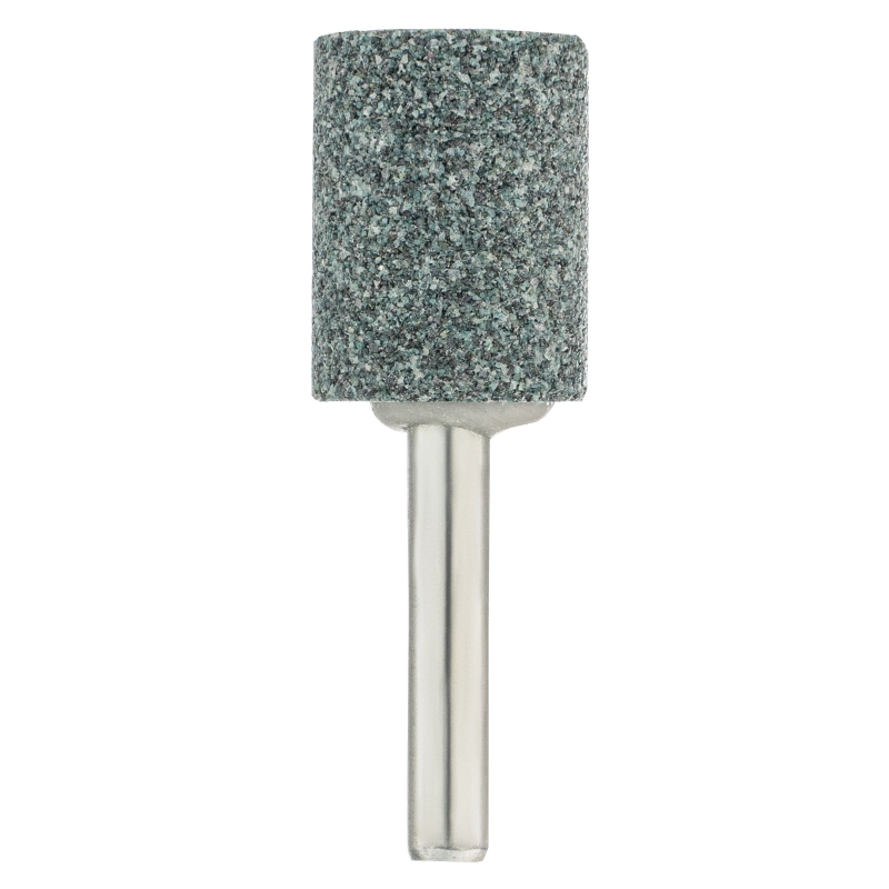 Шарошка абразивная, цилиндр, 19 x 25 мм, для дрели, хвостовик d6 мм, 63С Denzel (76025)