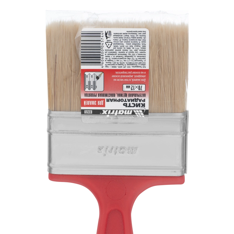 Кисть радиаторная "Эмали" Color Line 70 х 12 мм Matrix (83359)