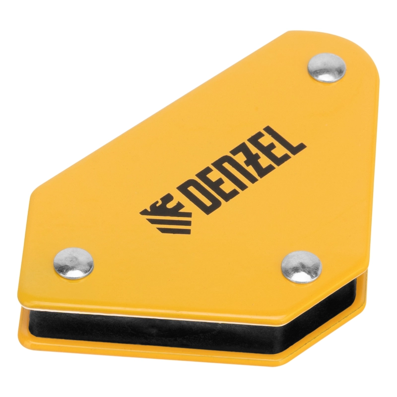 Набор из 2 магнитных сварочных фиксаторов и магнитной клеммы "масса" Denzel (97557)