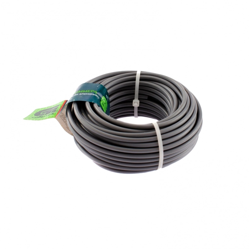 Леска для триммера круглая, армированная алюминием, 3.0 мм х 10 м, Сибртех (961945)