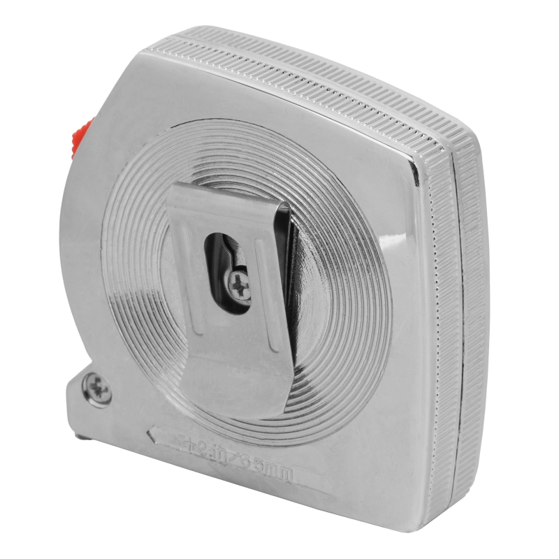 Рулетка Chrom,5 м x 13 мм,хромированный корпус Matrix (31040)