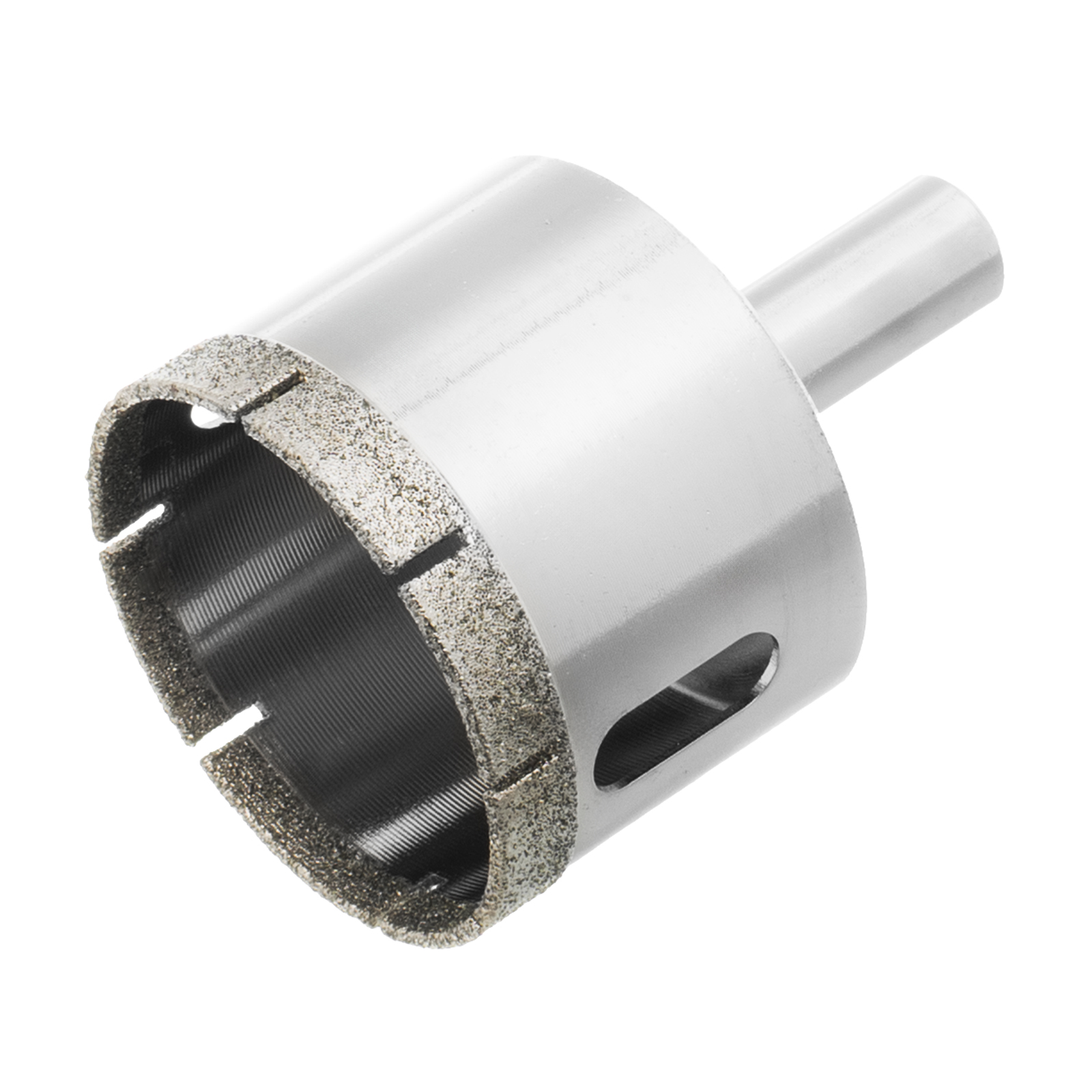 Сверло по стеклу и керамической плитке, 40 х 55 мм, цилиндрический хвостовик Сибртех (726407)