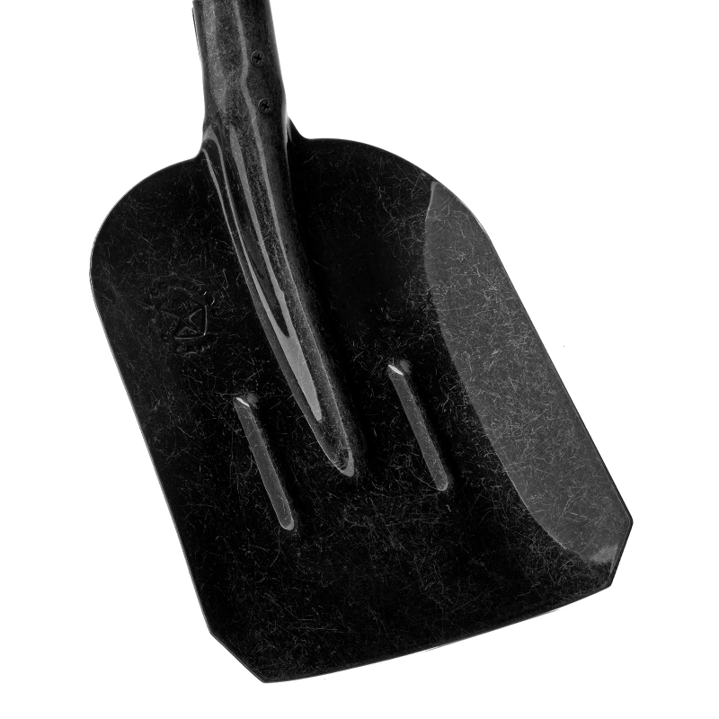 Лопата совковая, 235х285х1430 мм, ребра жесткости, удлиненная, деревянный черенок, LUXE Palisad (61304)