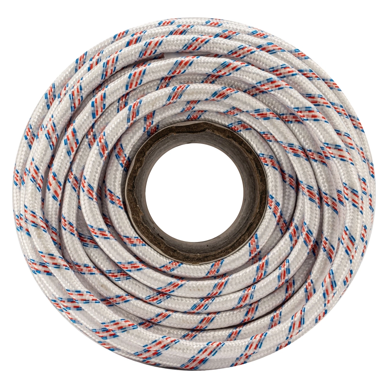 Фал плетеный полипропиленовый с сердечником, 12 мм, L 100 м, 24-прядный, Сибртех (93968)