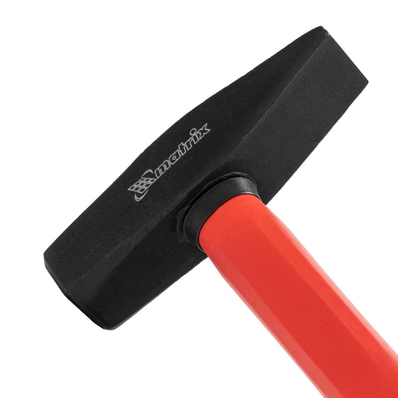 Молоток слесарный, 600 г, фибергласовая обрезиненная рукоятка Matrix (10340)