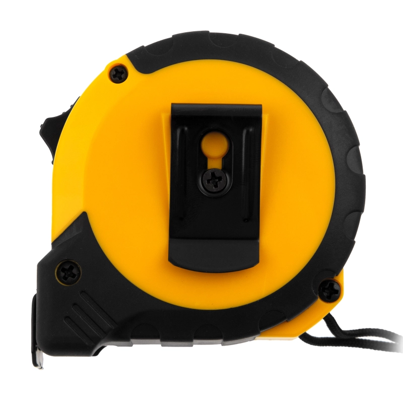 Рулетка 5м х 25мм, двухкомп. корпус, кнопка-пауза Denzel (31543)