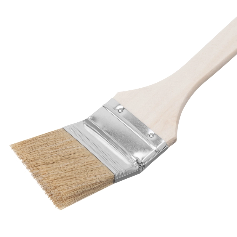 Кисть радиаторная 2", натуральная щетина, деревянная ручка MTX (83846)