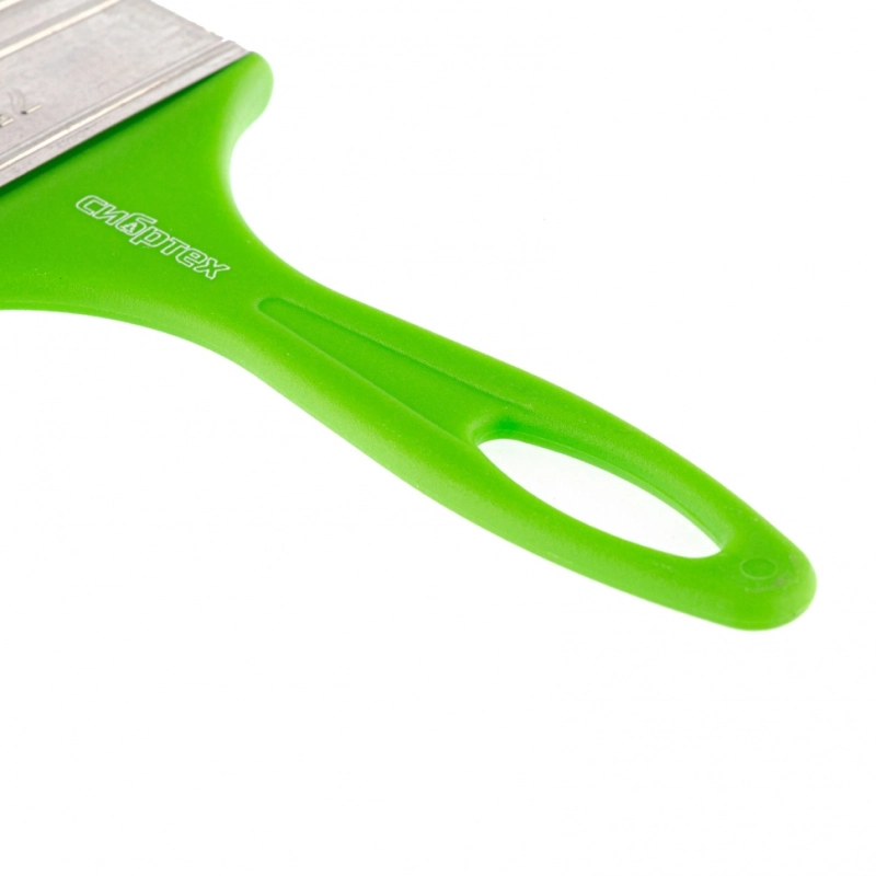 Кисть флейцевая "Евро", 75 x 8, натуральная щетина, пластиковая ручка Сибртех (83303)