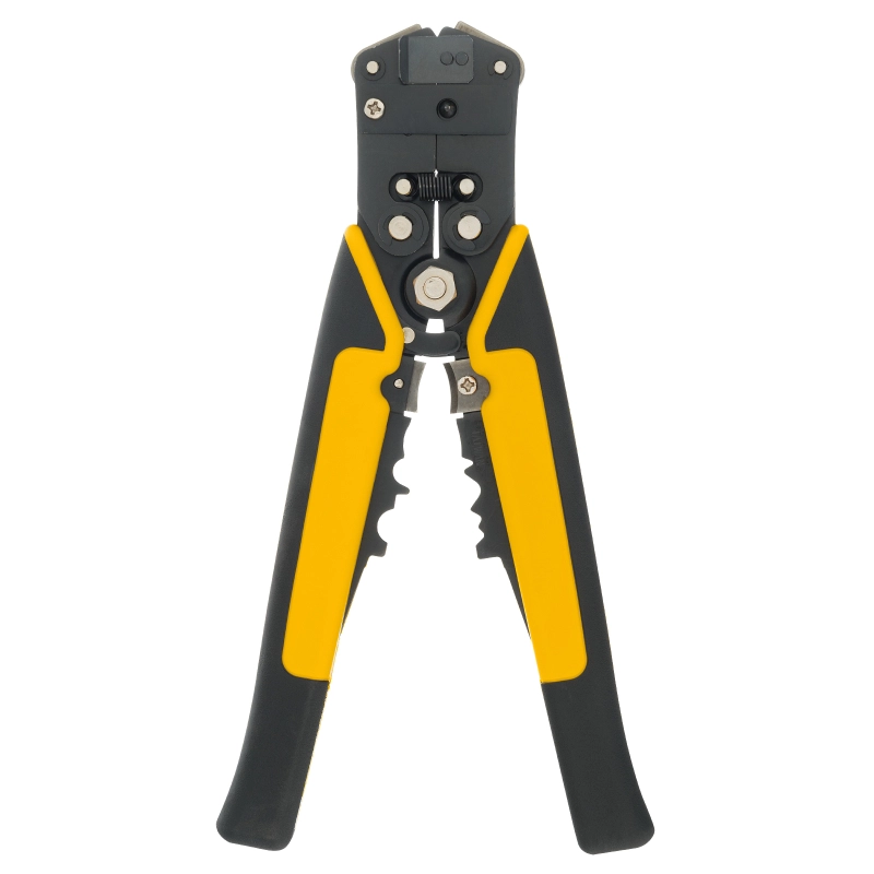 Щипцы для зачистки электропроводов 0,2-6 мм², функция обрезания проводов Denzel (17742)