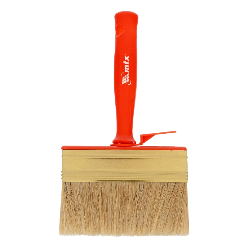 Кисть-ракля, 30 х 120 мм, натуральная щетина, пластмассовый корпус, пластмассовая ручка MTX (84122)