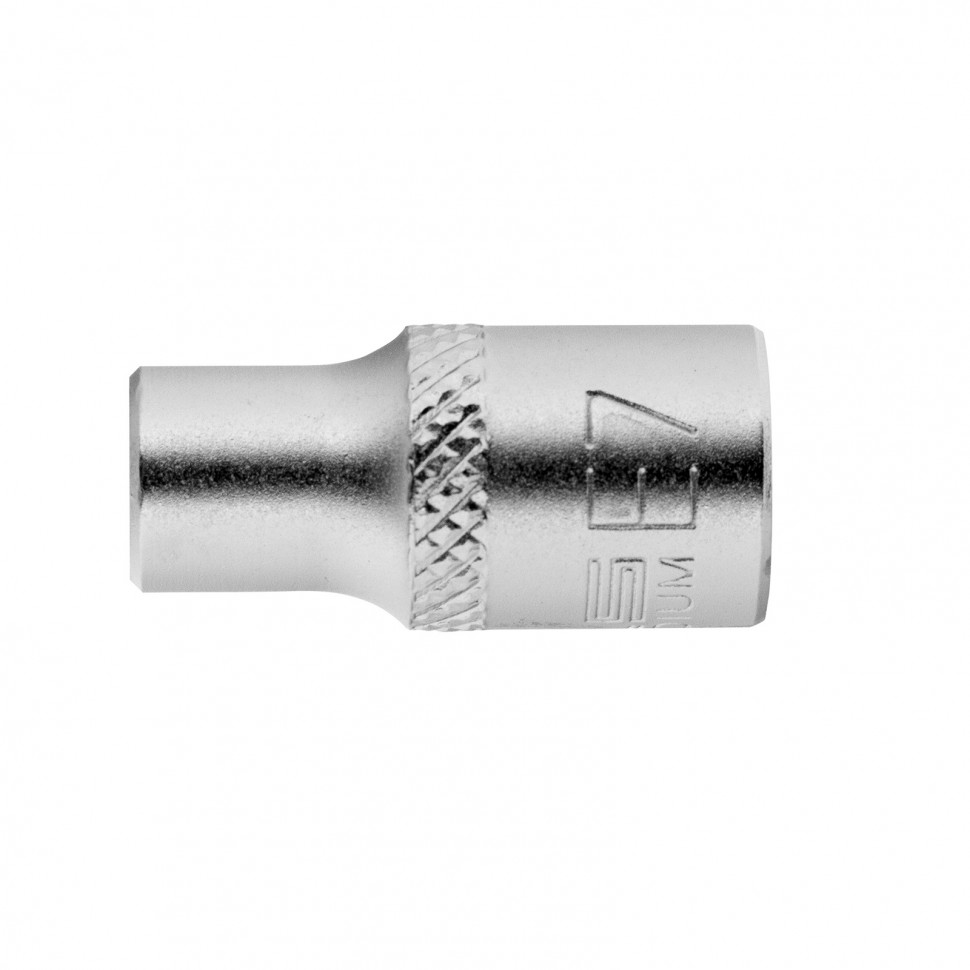 Головка торцевая 1/4, Е7, CrV Stels (13866)