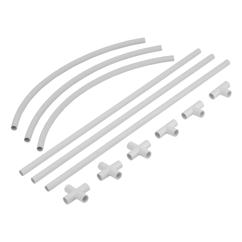 Каркас парника пластиковый 300 х 110 х 120 см, дуга D 20 мм, белый Palisad (63901)