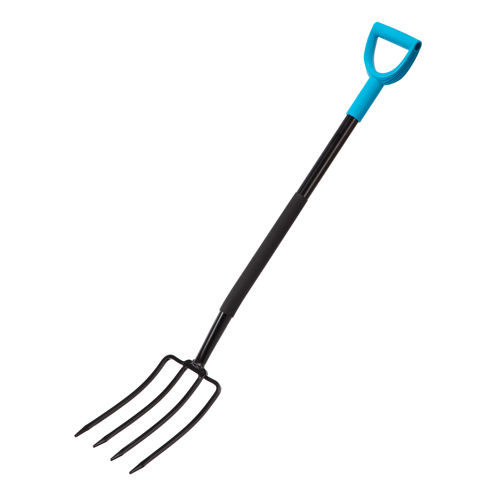 Вилы 4-х рогие, садово-огородные, 180х280х1200 мм, цельнометаллические, кованые, LUXE Palisad (613748)