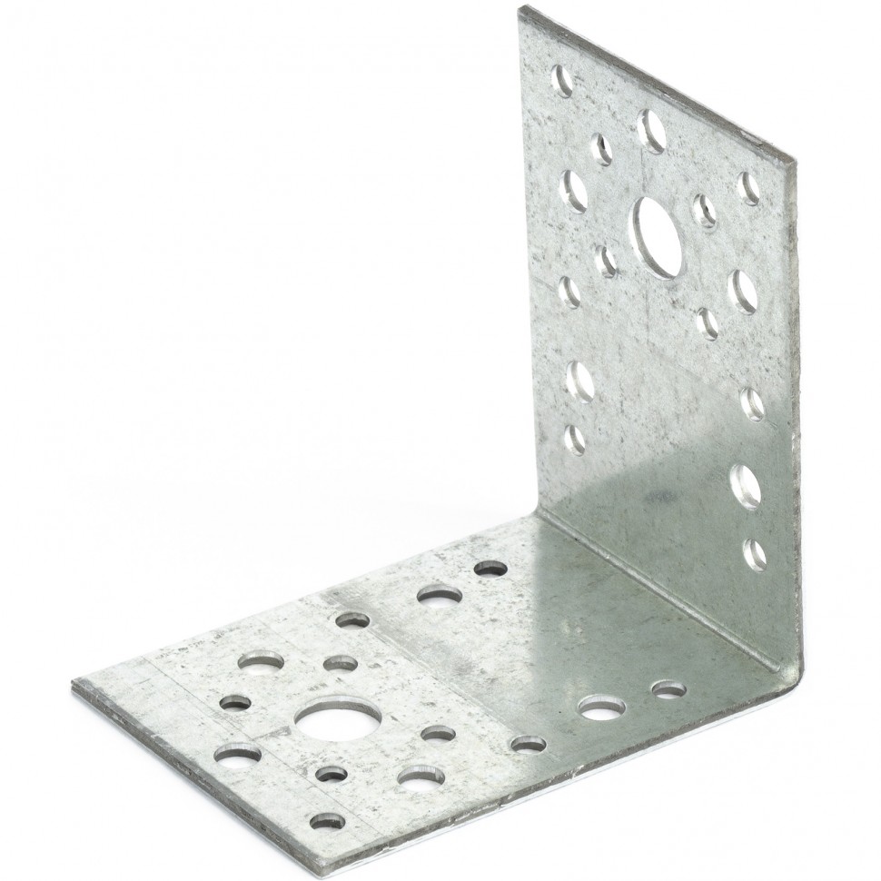 Крепежный уголок 2.5 мм, КU 90 x 90 x 65 мм Сибртех (464053)