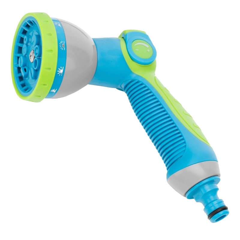 Набор поливочный, шланг 7,5-22,5м, пистолет 8 реж., чехол, подвес, LUXE Palisad (67671)