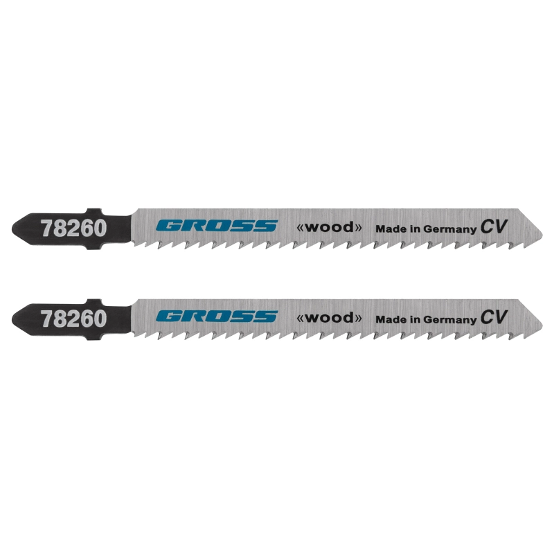 Полотна для электролобзика  по дереву, 2 шт, ( 3101-T101B ) Gross (78260)