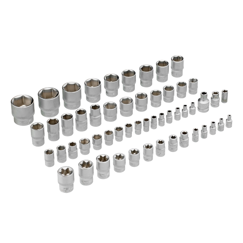 Набор инструментов, 1/4", 3/8", 1/2", Cr-V, S2, усиленный кейс, 216 предметов Stels (14115)