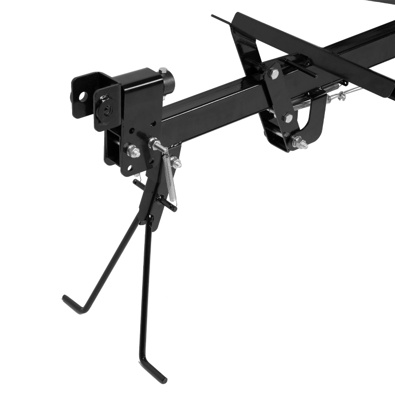 Прицеп для мотоблока TT-500, оцинк., груз. 500 кг, рег. сцепка, колеса 4.00-10, в упаковке Denzel (59950)