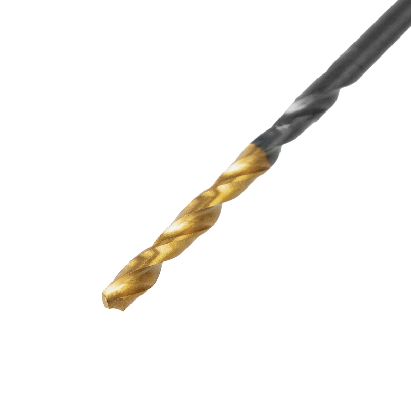 Сверло по металлу, 2 мм, HSS-Tin, Golden Tip, 10 шт. Denzel (717203)