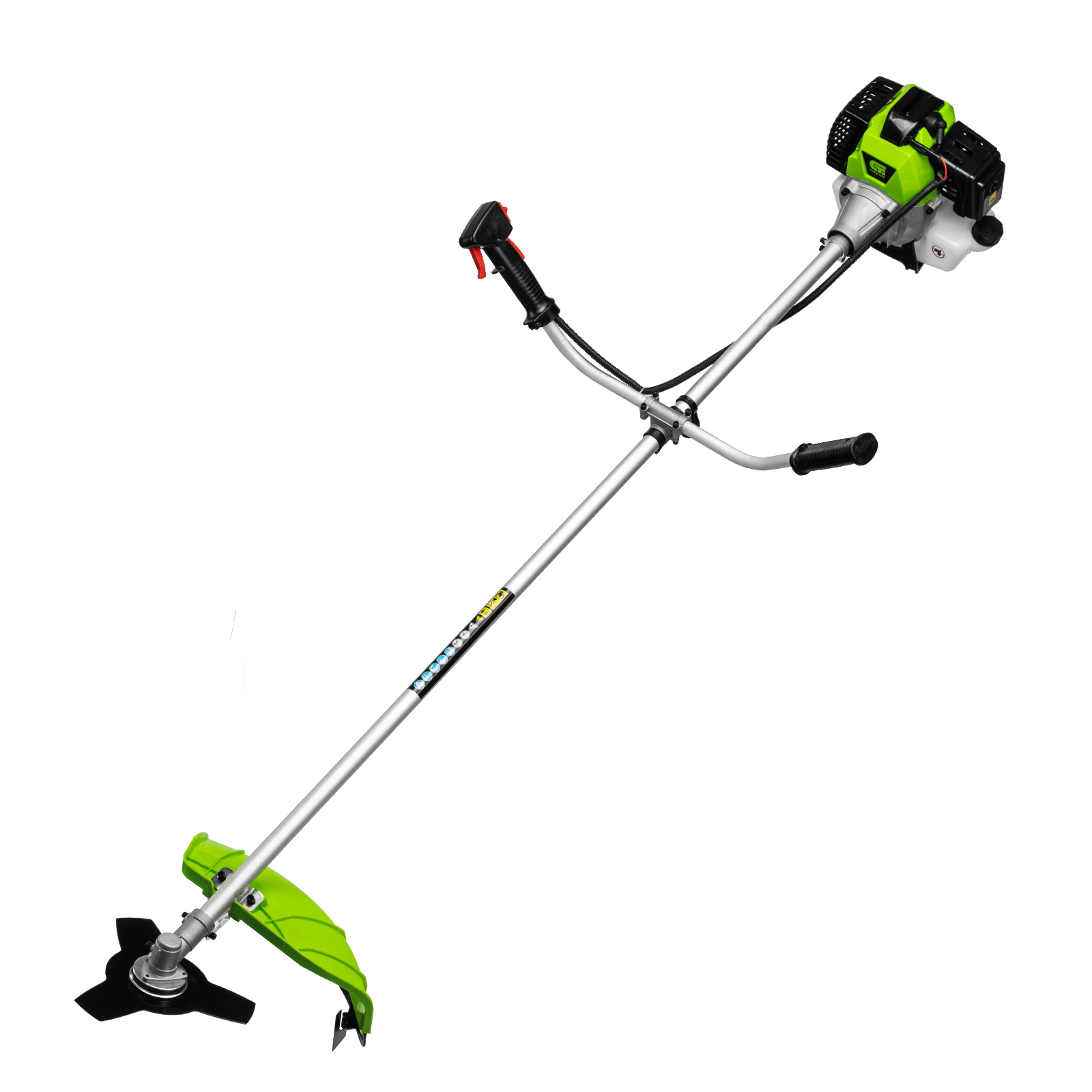 Триммер бензиновый ТС-2500Н, 43 см3, неразъемная штанга, состоит из 2 частей Сибртех (962235)