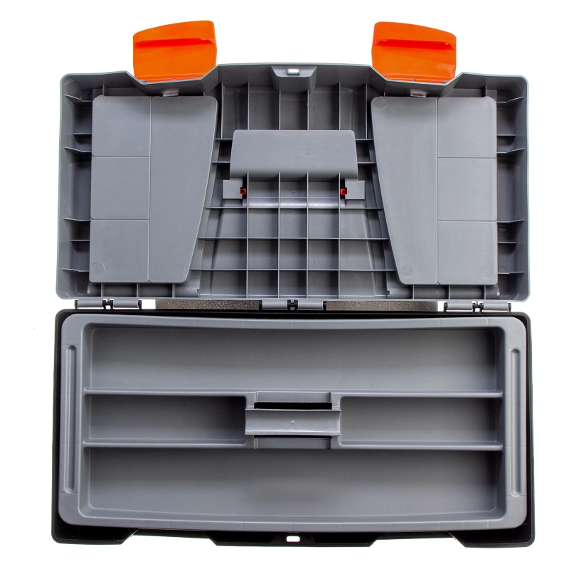 Ящик для инструмента 23", 590х300х300 мм, пластик Россия// Stels (90706)