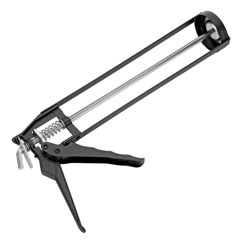 Пистолет для герметика, 310 мл, "скелетный", усиленный с фиксатором, шестигранный шток 7 мм Sparta (886125)