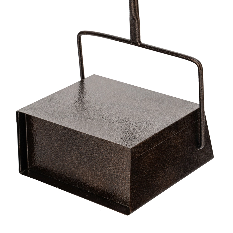 Совок-ловушка хозяйственный, металлический (h-850 мм) металлическая ручка (96870)