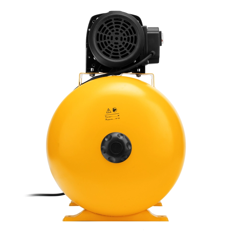 Насосная станция PSL1100X, 1100 Вт, 3600 л/ч, ресивер 50 л, подъем 45 м, нержавейка Denzel (97311)