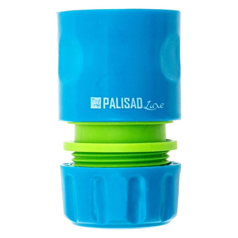 Соединитель пластмассовый, быстросъемный для шланга 1/2, однокомпонентный Palisad Luxe (66256)