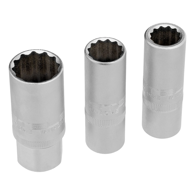 Набор инструментов, 1/4", 3/8", 1/2", Cr-V, S2, усиленный кейс, 151 предмет Stels (14114)