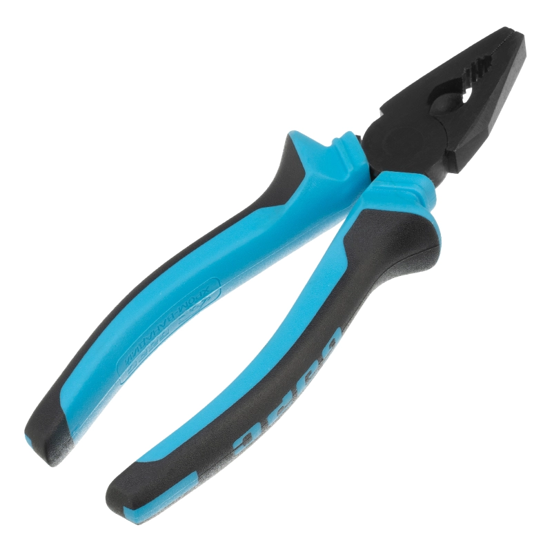 Плоскогубцы комбинированные 180 мм, хром-ванадий, двухкомпонентные рукоятки Барс (16997)