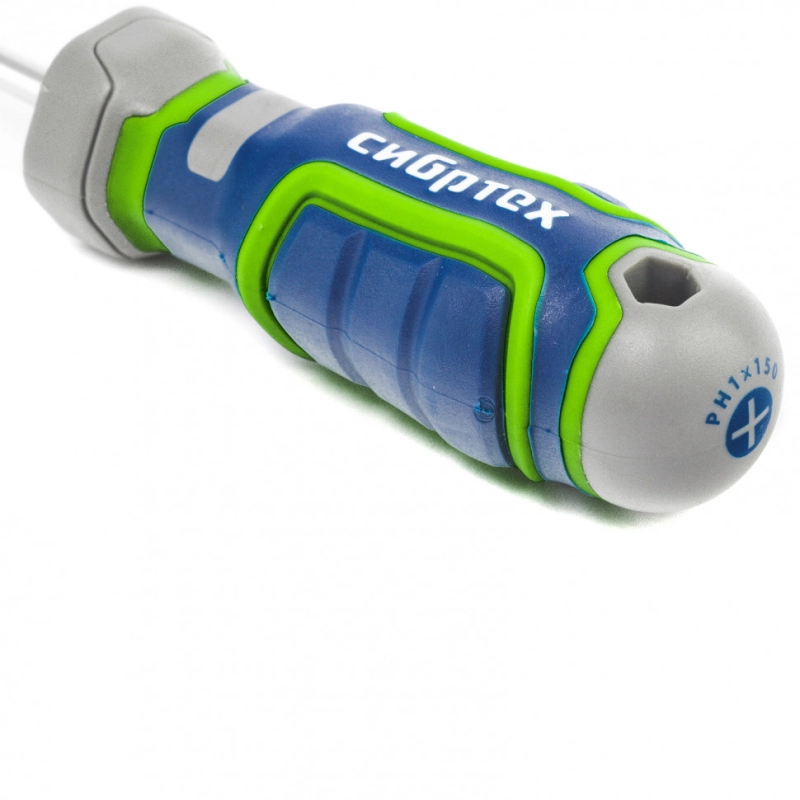 Отвертка PH1 х 150 мм, CrV, четырехкомпонентная рукоятка Сибртех (12274)