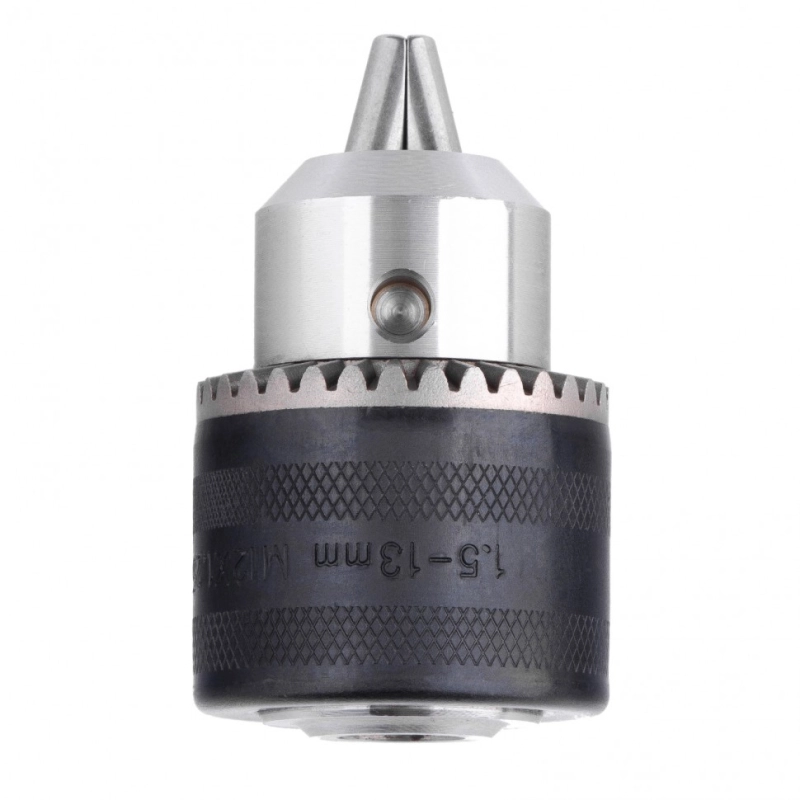 Патрон для дрели ключевой, 1.5-13 мм, М12 х 1.25, адаптер SDS Plus Сибртех (168257)