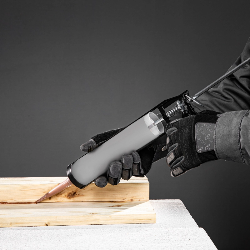 Пистолет для герметика, 310 мл, "скелетный", усиленный с фиксатором, шестигранный шток 7 мм Sparta (886125)