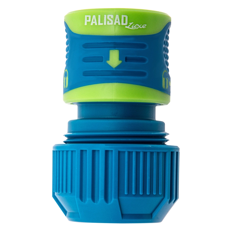 Соединитель для шланга универсальный, двухкомпонентный Palisad Luxe (66245)