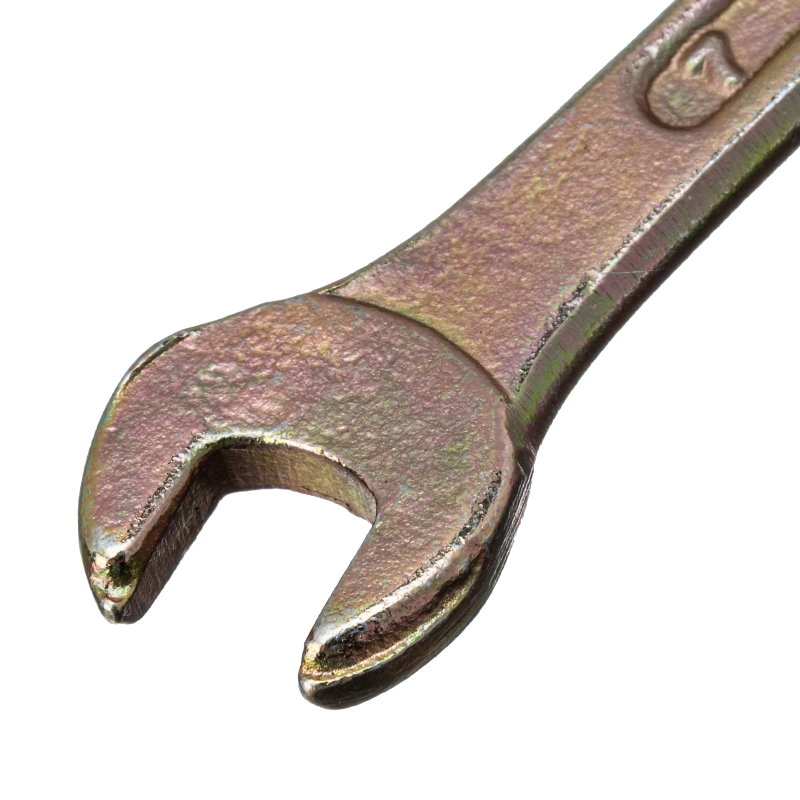 Ключ рожковый, 6 х 7 мм, желтый цинк Сибртех (14301)